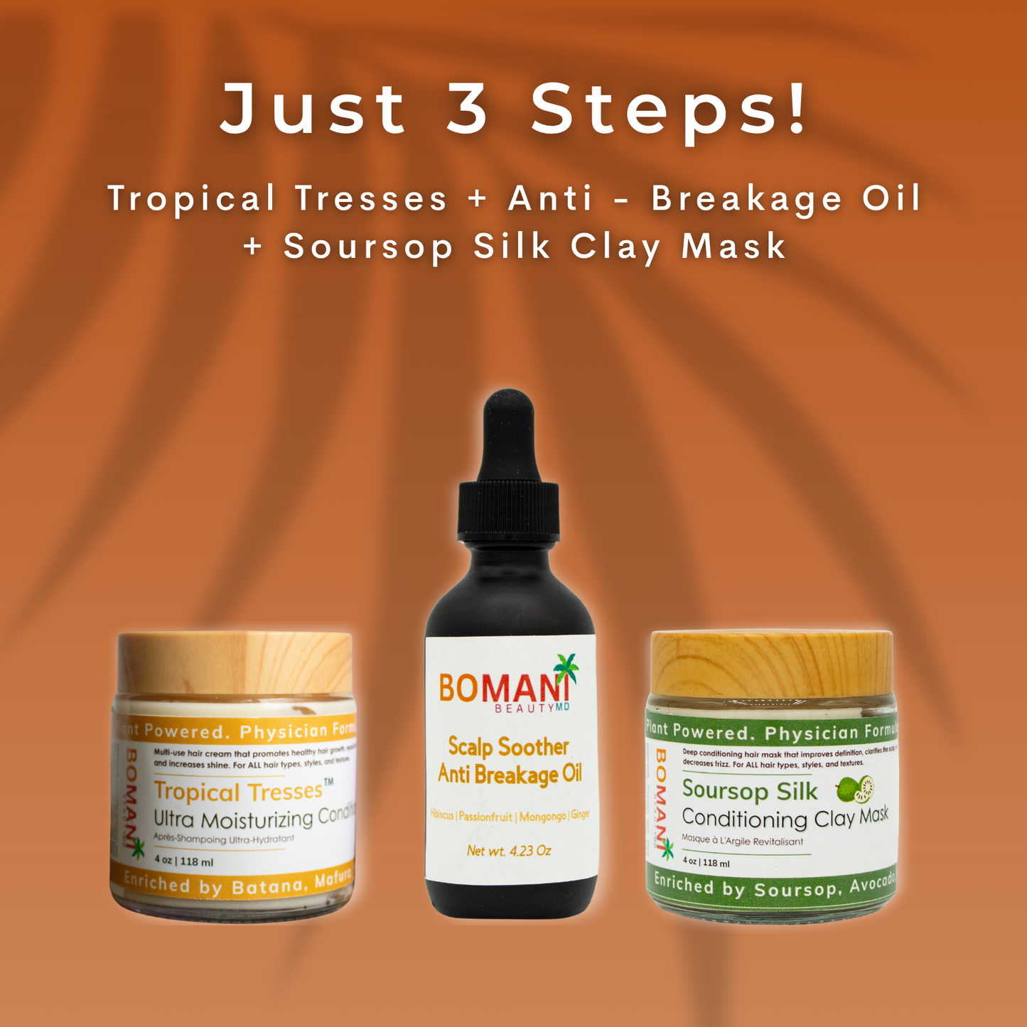 Tropical Trio Haircare Bundle